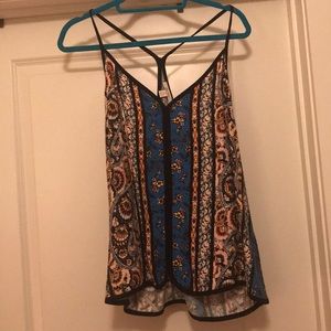 Ella Moss printed tank top